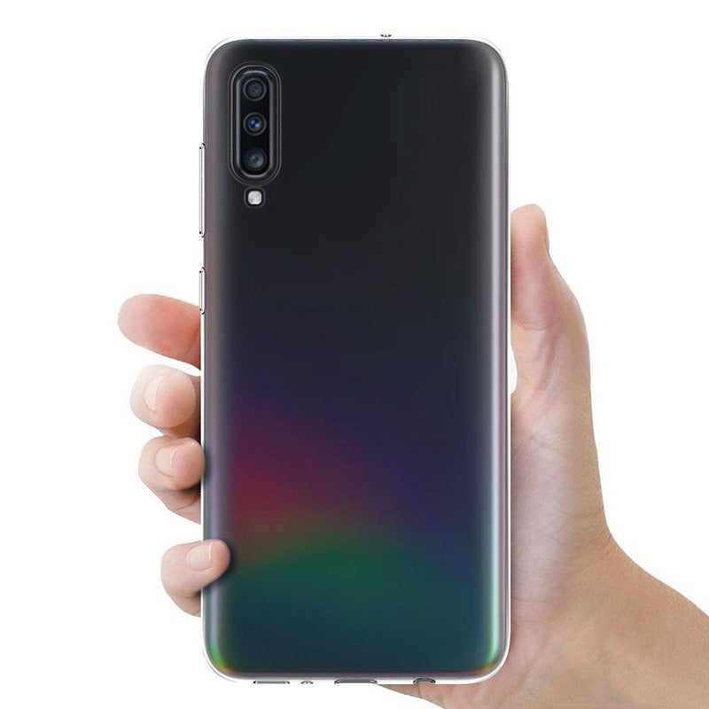 MaiJin Case for Samsung Galaxy A70 (6.7 inch) Soft TPU Rubber Gel Bumper Transparent Back Cover - Image 2